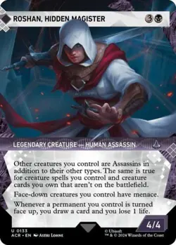 Roshan, Hidden Magister (Showcase) - Near Mint MTG - Image 1