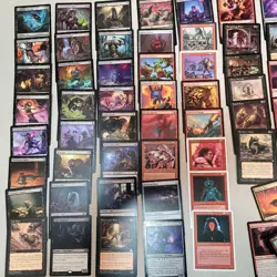 Magic Commander Deck MTG 100 - *RATS's Red & Black Deathtouchgiver Tokenmaker* - Image 3