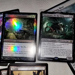 Magic Commander Deck MTG 100 - *RATS's Pure Black Evil Toxic Mean Budget Tribal* - Image 1