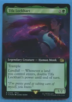 MTG: Final Fantasy: EXTENDED: Tifa Lockhart: FOIL - Image 1