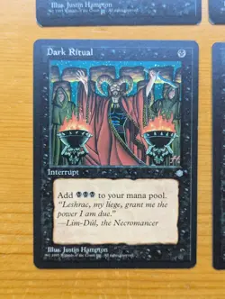 MTG Ice Age Dark Ritual x4, LP+/NM, see pics - Image 4