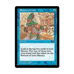 WOTC MtG Portal 2nd Age Sleight of Hand (C) EX - Image 1