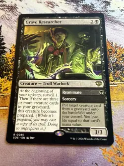 Grave Researcher - Secrets of Strixhaven (SOS) - Image 2