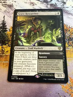 Grave Researcher - Secrets of Strixhaven (SOS) - Image 3