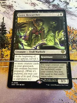 Grave Researcher - Secrets of Strixhaven (SOS) - Image 5