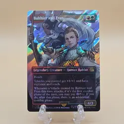 Magic: The Gathering Balthier and Fran 0538 Foil Rare Legendary Creature 4/3 - Image 1