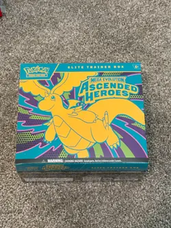 POKEMON TCG ASCENDED HEROES ELITE TRAINER BOX ETB FACTORY SEALED - Image 1