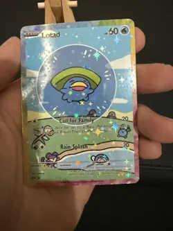 Bubble Lotad - Pokemon Card - TCG CUSTOM CARD - Star Holo - Image 2