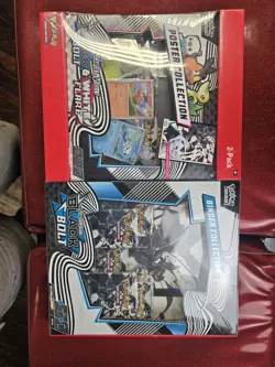 Pokemon Scarlet & Violet Black Bolt White Flare Poster Binder Collection 2-Pack - Image 1