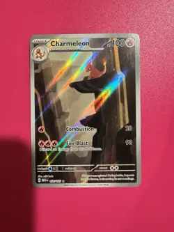 Pokemon TCG Charmeleon 169/165 Scarlet & Violet 151 Illustration Rare Holo 2023 - Image 1