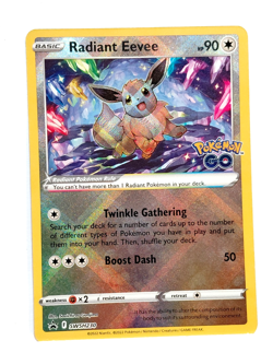 2022 POKEMON RADIANT EEVEE SWSH230 HOLO CARD - Image 1