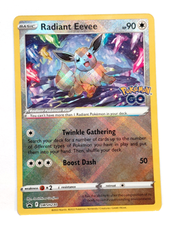 2022 POKEMON RADIANT EEVEE SWSH230 HOLO CARD - Image 2