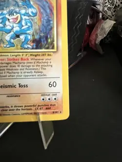 Pokemon Machamp Deck Exclusives 1st Edition Holo Rare 008/102 100 HP English - Image 4
