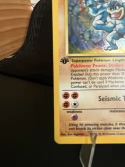 Pokemon Machamp Deck Exclusives 1st Edition Holo Rare 008/102 100 HP English - Image 5