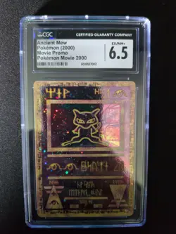 CGC 6.5 Ancient Mew Pokemon Movie 2000 Movie Promo Pokemon Card - Image 1