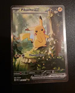 Pikachu ex 276/217 SIR Ascended Heroes Me2.5 Pokemon TCG Card - Image 1