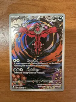 Yveltal 205/182 Illustration Rare Paradox Rift NM - Image 1