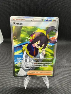 Pokemon TCG Kieran - 206/167 Twilight Masquerade Full Art Trainer - - Image 1