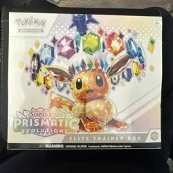 Pokemon Prismatic Evolutions ETB Elite Trainer Box Brand New Factory Sealed - Image 1