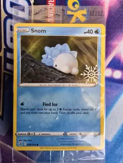 Snom 084/264, Sealed, Snowflake Stamped Cosmo Holo Pokemon Tcg - Image 1