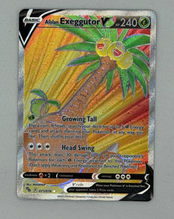 Alolan Exeggutor V (Full Art) 071/078 Pokemon GO Holo - Near Mint - Image 2