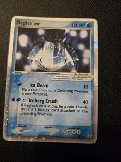 Pokemon TCG Regice EX 98/106 Emerald Holo - Image 1