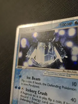 Pokemon TCG Regice EX 98/106 Emerald Holo - Image 2