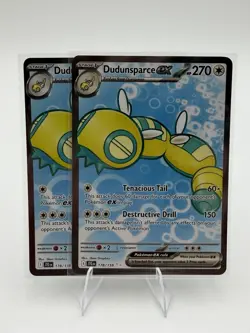Dudunsparce ex 178/159 Pokemon Journey Together NM - Image 3