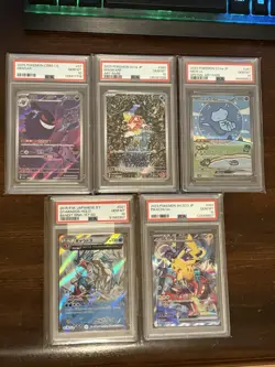 Pokemon Lot ALL PSA 10 Mega Charizard ex Mew ex Leafeon VMAX Umbreon - Image 2