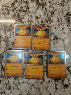 Pack Fresh Pokemon TCG Makuhita MEP Promo 068 - Lot of 5 - Image 1