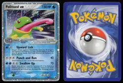 Politoed ex 107/115 Holo EX Rare Unseen Forces Pokemon English LP - Image 3