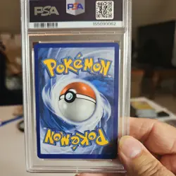 2025 Pokemon Meowth Illustration Rare 106/094 Phantasmal Flames PSA 9 - Image 4