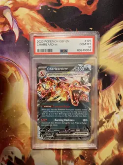 Pokemon TCG Charizard ex SV03: Obsidian Flames 125/197 Holo Double Rare - Image 1