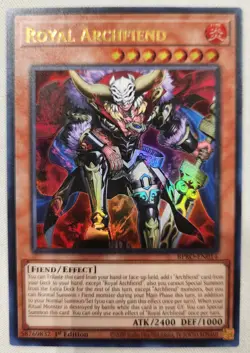 Yu-Gi-Oh [x1] Royal Archfiend [x1] BPRO-EN014 M/NM - Image 1