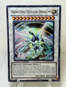 Shooting Quasar Dragon JUMP-EN055 Limited Edition Ultra Rare Yu-Gi-Oh - Image 1
