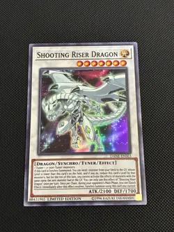 Yugioh! Shooting Riser Dragon (SR) DANE-ENSE3 Super Rare Limited Edition Mint NM - Image 1
