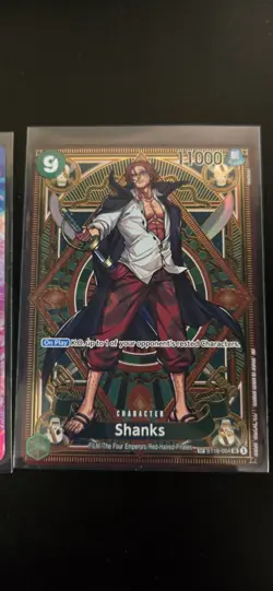 One Piece Singles (Sanji, Shanks) SP Rare x3! A Fist of Divine Speed/Royal Blood - Image 2