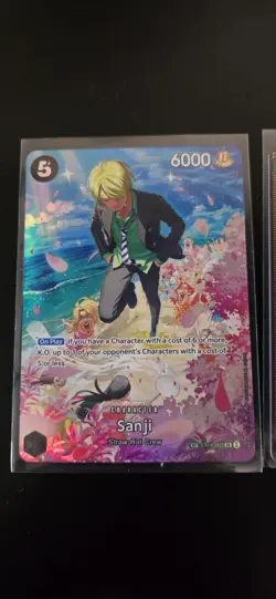 One Piece Singles (Sanji, Shanks) SP Rare x3! A Fist of Divine Speed/Royal Blood - Image 3