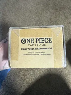 One Piece TCG 2nd Anniversary Set English Version - New and Factory Sealed - Image 1