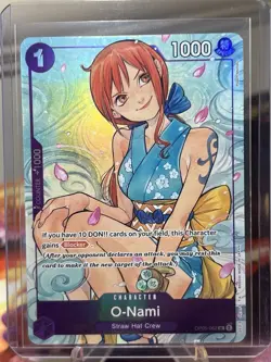 One Piece CCG Illustration Box Volume 1 - O-Nami PROMO Full Art #OP05-062 - Image 2