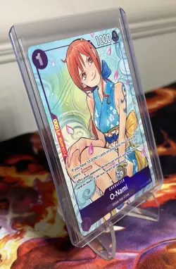One Piece CCG Illustration Box Volume 1 - O-Nami PROMO Full Art #OP05-062 - Image 4