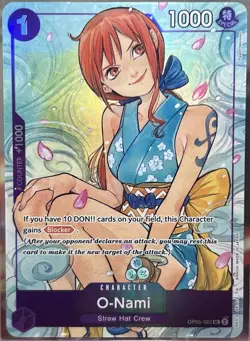 One Piece CCG Illustration Box Volume 1 - O-Nami PROMO Full Art #OP05-062 - Image 5