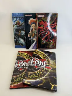 Lot Of 5 Konami 1990’s/2000’s Yu-gi-oh Trading Card Game Hard Playing Mats: EUC - Image 1