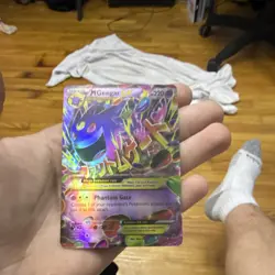 M Gengar EX 35/119 XY Phantom Forces Ultra Rare Full Art Holo 220 HP Card - Image 1