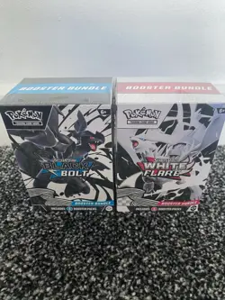 Pokemon Black Bolt And White Flare Booster Bundles ✅ - Image 1