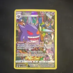 Pokemon Gengar Ultra Rare Holo Card TG06/TG30 Lost Origin 120 HP Netherworld - Image 1