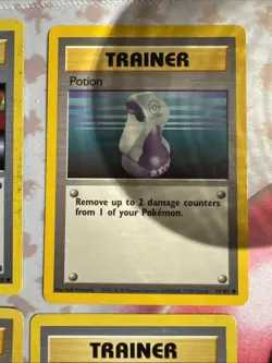 1999 Pokemon TCG Base Set Unlimited Trainer Card Lot of 9 - Image 4