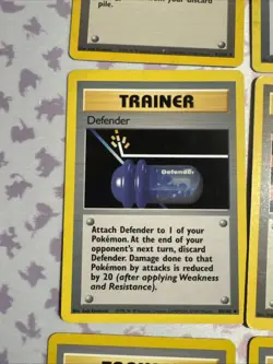 1999 Pokemon TCG Base Set Unlimited Trainer Card Lot of 9 - Image 5