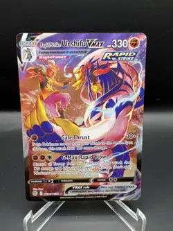 Rapid Strike Urshifu VMAX TG21/TG30 Holo Brilliant Stars Pokemon Card NM - Image 1