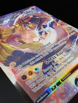 Rapid Strike Urshifu VMAX TG21/TG30 Holo Brilliant Stars Pokemon Card NM - Image 3